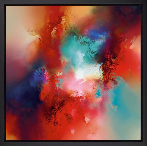 The Blessing by Simon Kenny - Framed Glazed Box Canvas